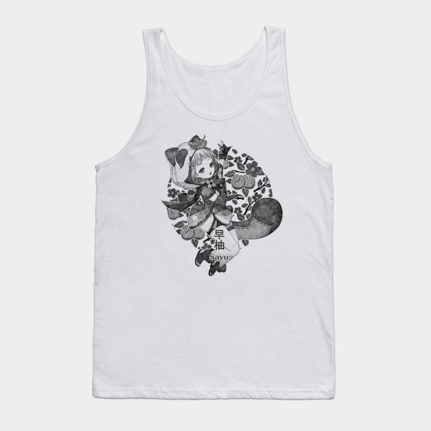 Pencil Crumbs little ninja and chinese plum Tank Top by stingi